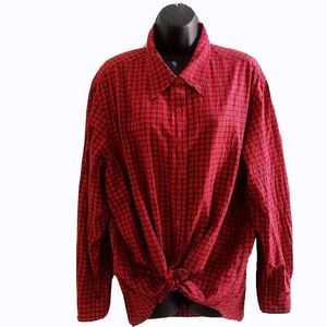 St. John’s bay plaid top